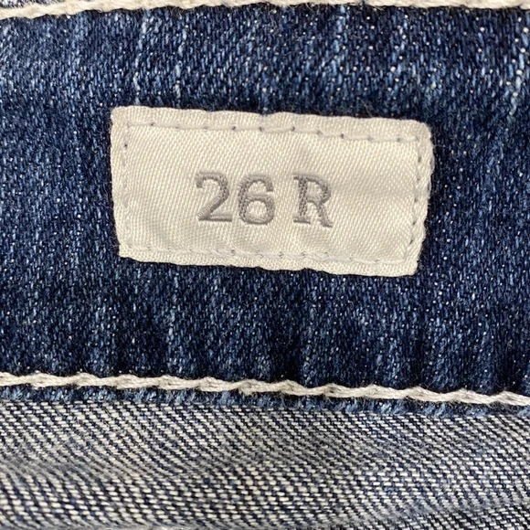 BKE Straight Leg Distressed Ripped Mid Rise Jeans 26 - Picture 15 of 15